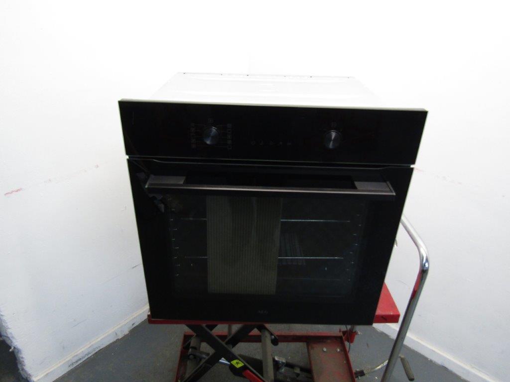 AEG OS6AB50AK Single Oven Electric Air Fry in Black GRADE A