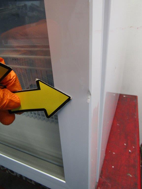 Lec PPGR158UK Under counter Control Plus Glass Door Refrigerator 158L GRADE B