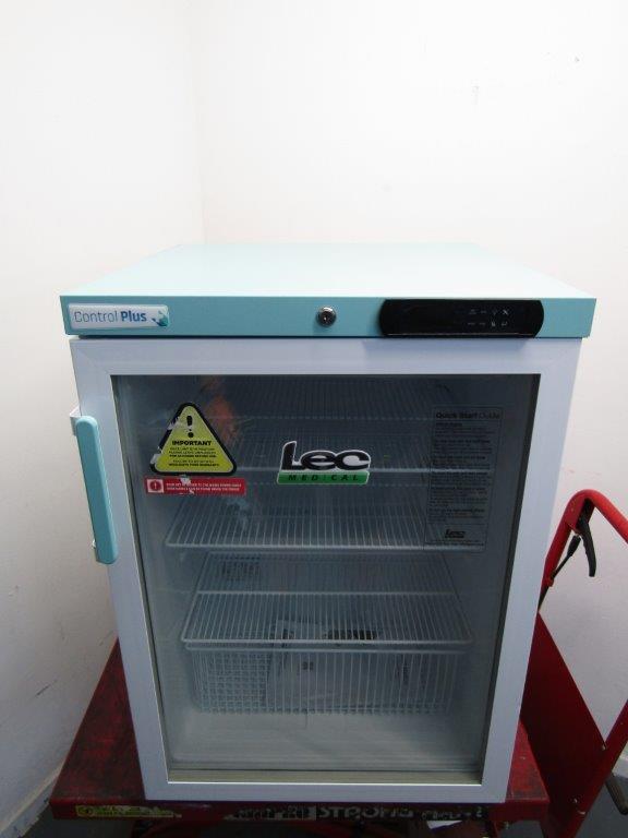 Lec PPGR158UK Under counter Control Plus Glass Door Refrigerator 158L GRADE B