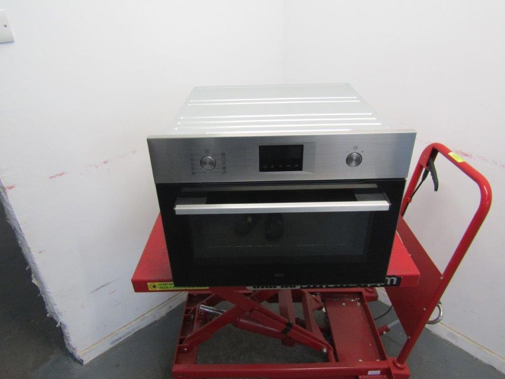 AEG OK6NK40M Built In Combination Microwave Oven in Stainless Steel GRADE B