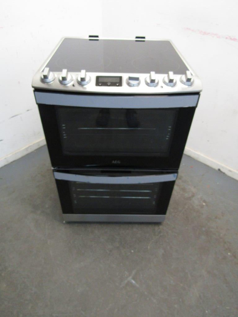 AEG CCB6741ACM Electric Cooker 60cm Ceramic Stainless Steel GRADE A