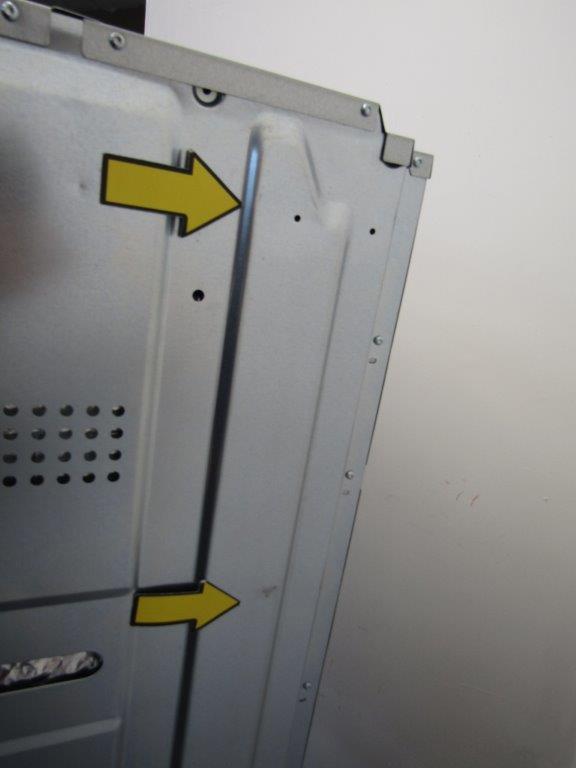 Zanussi ZKCNA4X1 Double Oven Built in Electric Stainless Steel GRADE A