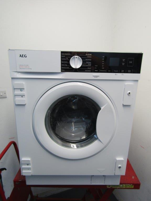 AEG LX6WG84634BI Washer Dryer Fully Integrated 8kg + 4kg 1600rpm White GRADE A