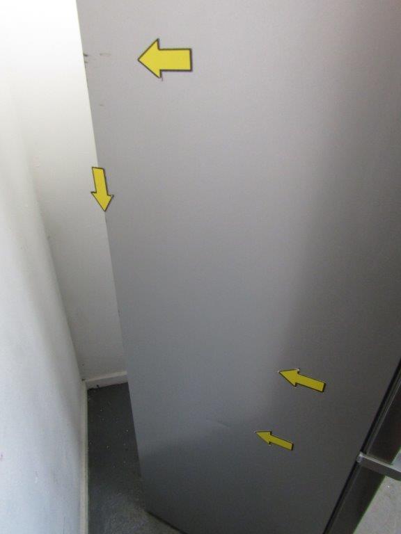 AEG ORK7M391EX 390 Litres E Rated Tall Larder Fridge Stainless Steel GRADE A