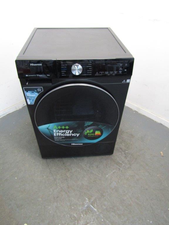 HiSense DH5S102BB 10Kg Heat Pump Tumble Dryer Black GRADE B