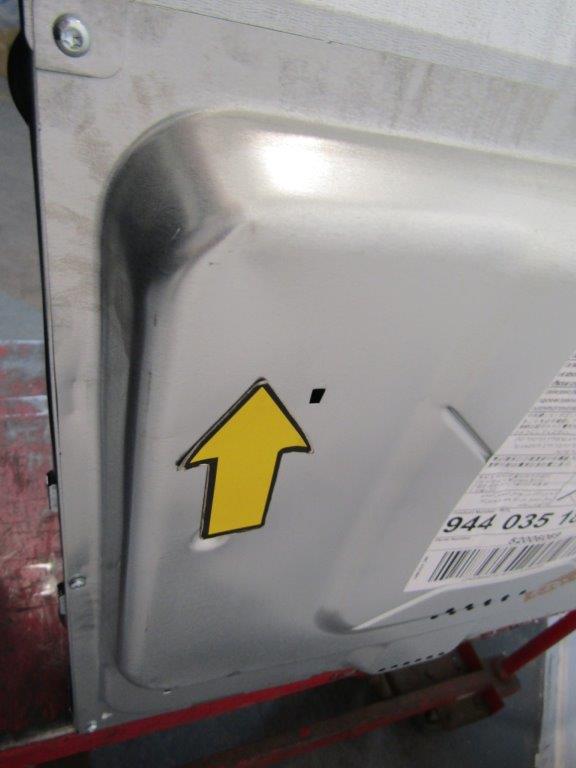 AEG PO7000PT Built in Sense Cook Pyrolytic Single Oven Matt Black GRADE B