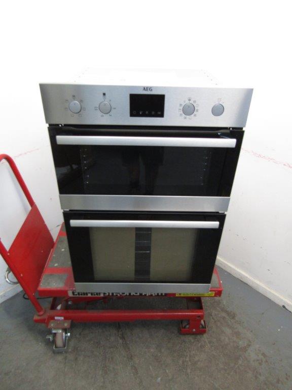 AEG DCB535060M Double Oven Built In Stainless Steel GRADE A