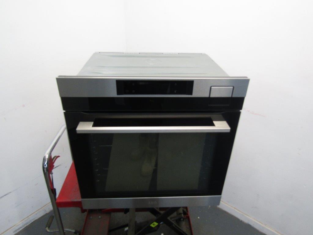 AEG BSK798280M Built in Single Electric Steam Oven in Stainless Steel GRADE A