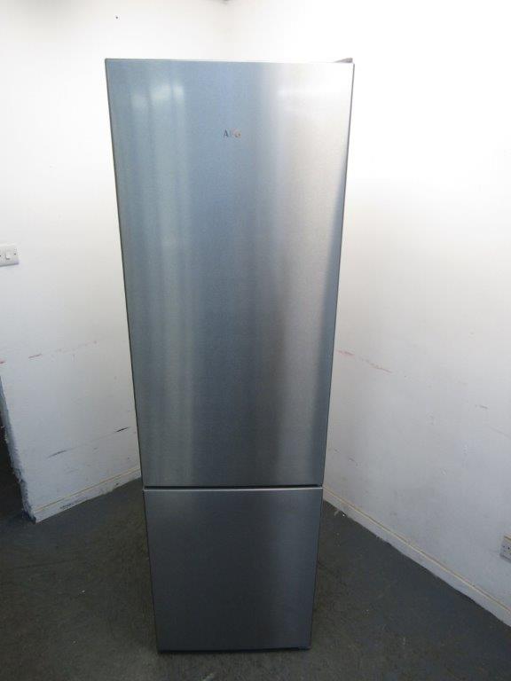 AEG RCB636E2MX Freestanding Frost Free Fridge Freezer Stainless Steel GRADE A