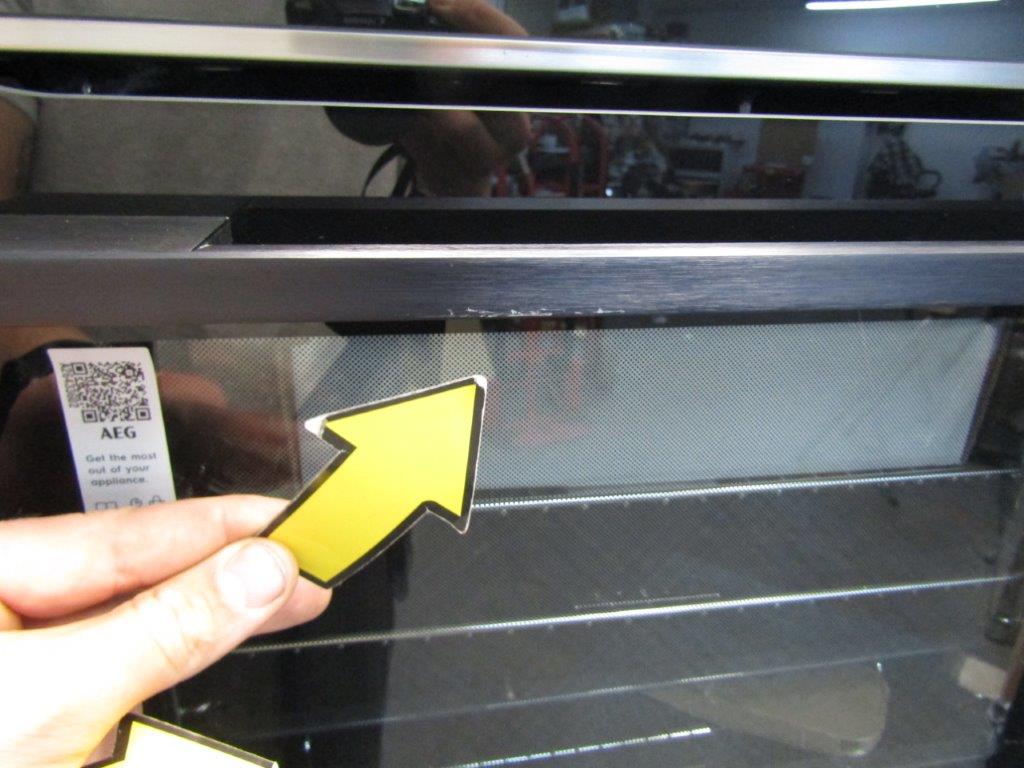 AEG TB8SB731AB Built In Electric Single Oven in Gloss Black / Steel GRADE B