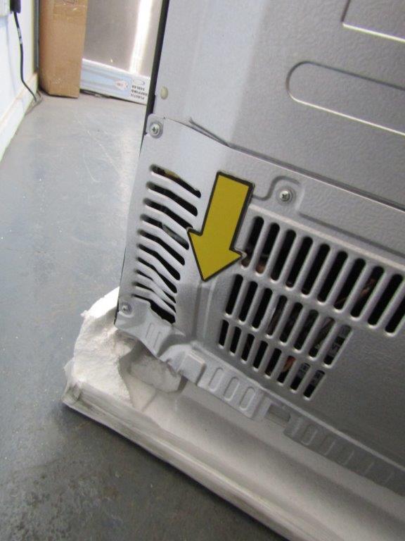 Haier HFR5719EWPB 4 Door Fridge Freezer in Slate Black with Water GRADE B