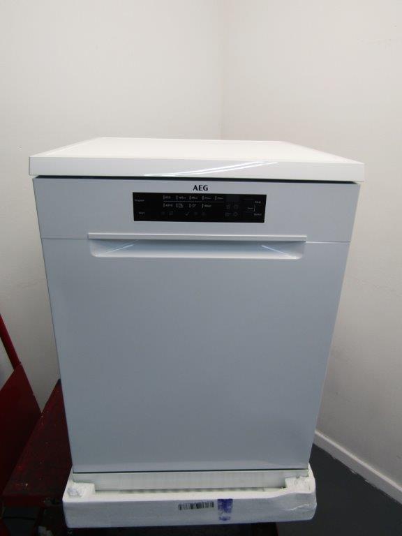 AEG FFB73727PW Full Size Dishwasher Freestanding White GRADE A