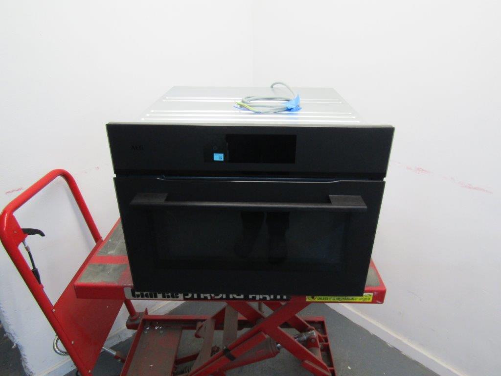 AEG NKK8N721T Combination Microwave and Oven in Matt Black GRADE A