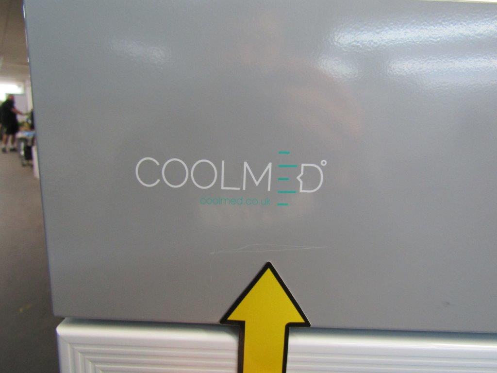CoolMed CMG500 Pharmacy Refrigerator Double Glass Door 500L White GRADE B