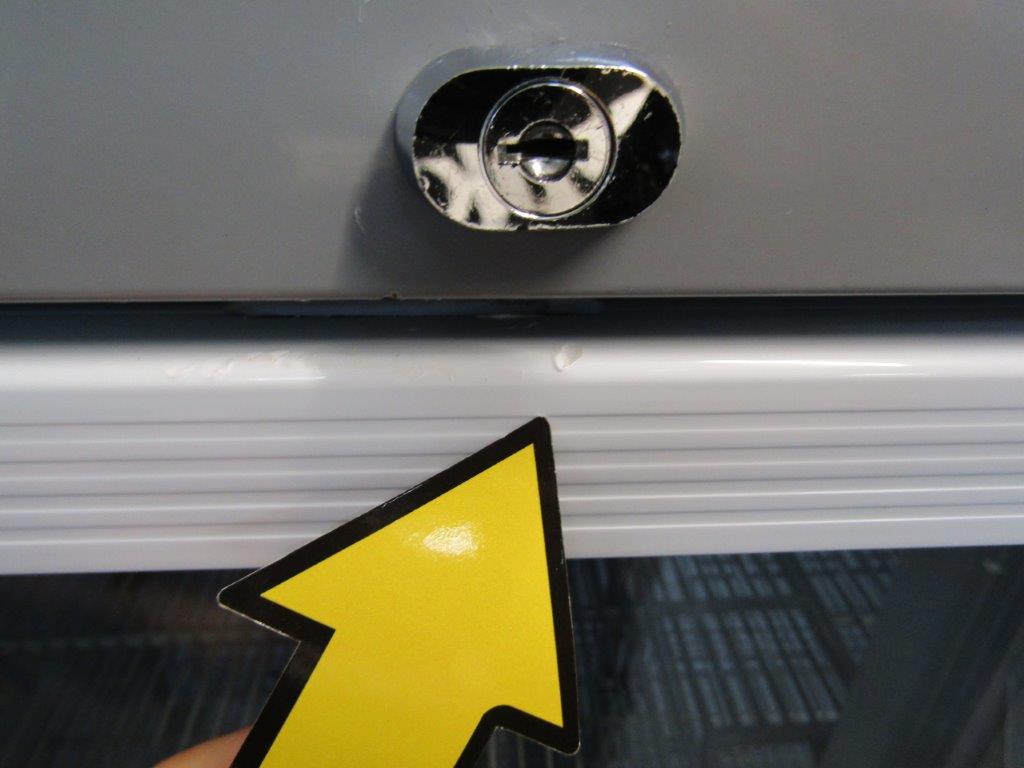 CoolMed CMG500 Pharmacy Refrigerator Double Glass Door 500L White GRADE B