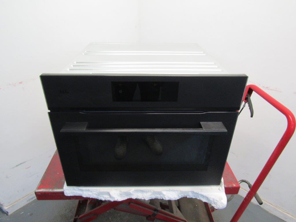 AEG NKK8N721T Combination Microwave and Oven in Matt Black GRADE B