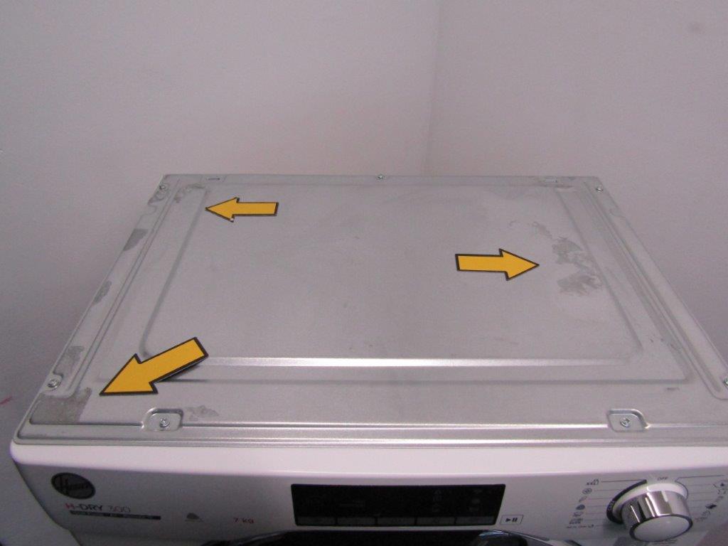 Hoover BATDH7A1TCE-80 Tumble Dryer 7kg Heat Pump Integrated White GRADE A