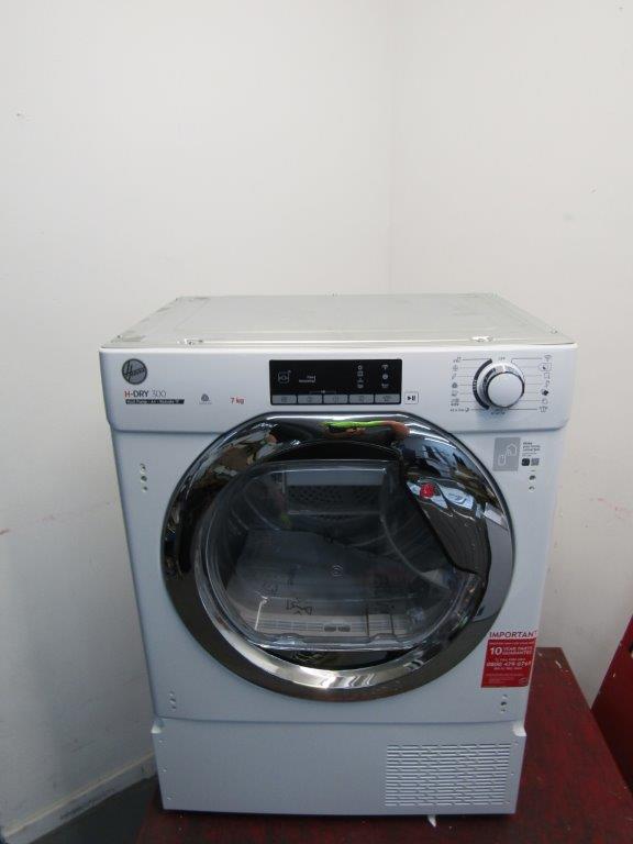 Hoover BATDH7A1TCE-80 Tumble Dryer 7kg Heat Pump Integrated White GRADE A
