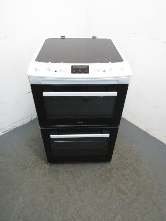 AEG CCX1530ACW Electric Cooker 55cm Ceramic White GRADE A