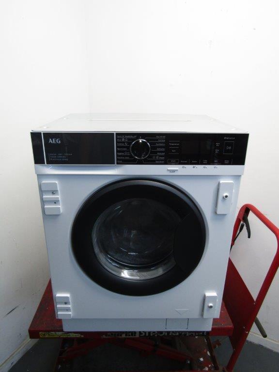 AEG L7WC84636BI Washer Dryer Fully Integrated 8kg + 4kg 1600rpm White GRADE A