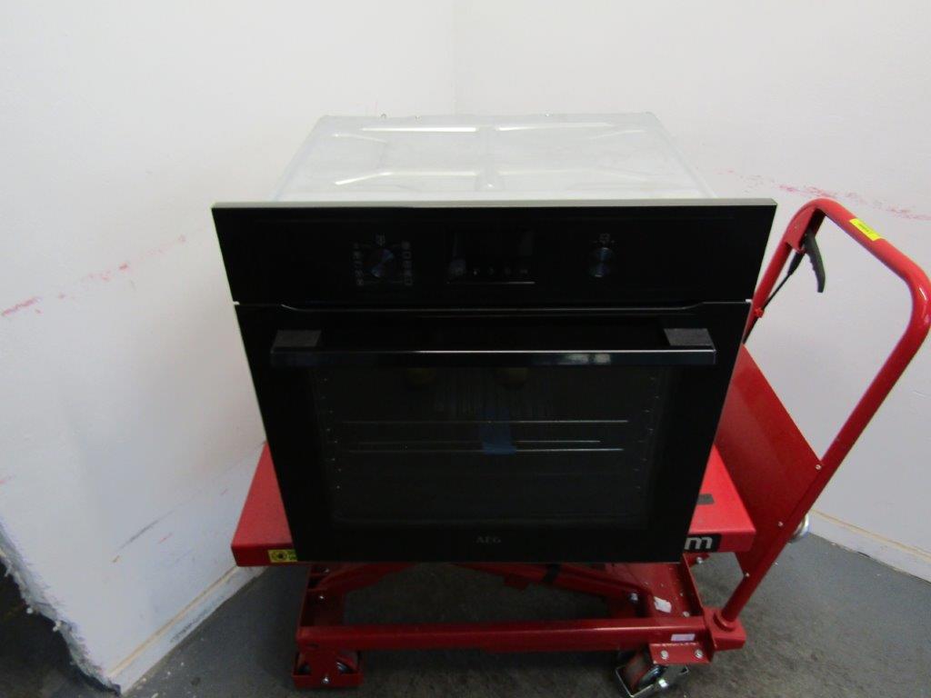 AEG BPX535061B Single Oven Electric Built in Pyrolytic Black GRADE A