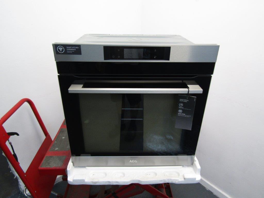 AEG BPK748380M Single Oven Built In Wifi Electric Stainless Steel GRADE A