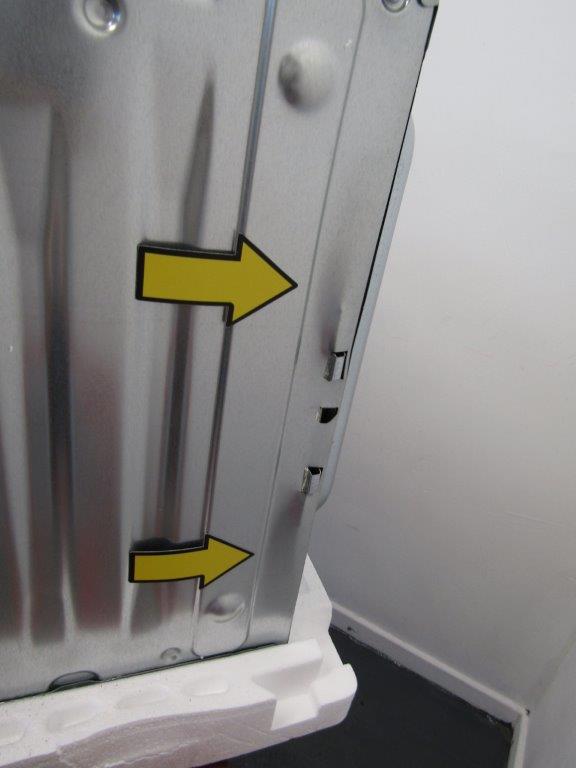 AEG NBS6P53PAB 6000 Sense Cook Integrated Single Oven in Black GRADE A