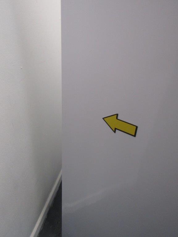 CoolMed CMST228 Tall Staff Room Fridge 228L Solid Door in White GRADE A