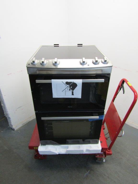 AEG CIX6500ABM 60cm Induction Hob Electric Cooker Stainless Steel GRADE A