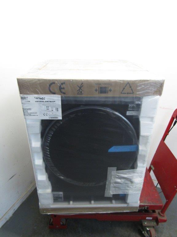 Haier HW100-B14387BUUK Washing Machine 10kg 1400 rpm Black GRADE B
