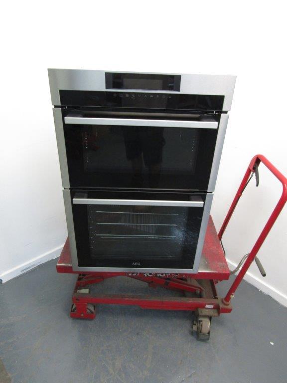 AEG DCE731110M Double Oven Electric Built In Stainless Steel GRADE A