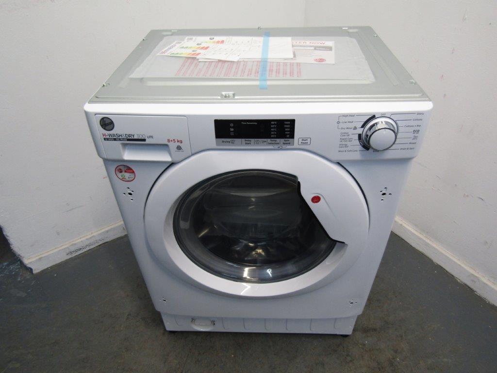 Hoover HBD485D2E/1-80 Washer Dryer Integrated 8kg + 5kg 1400rpm GRADE B