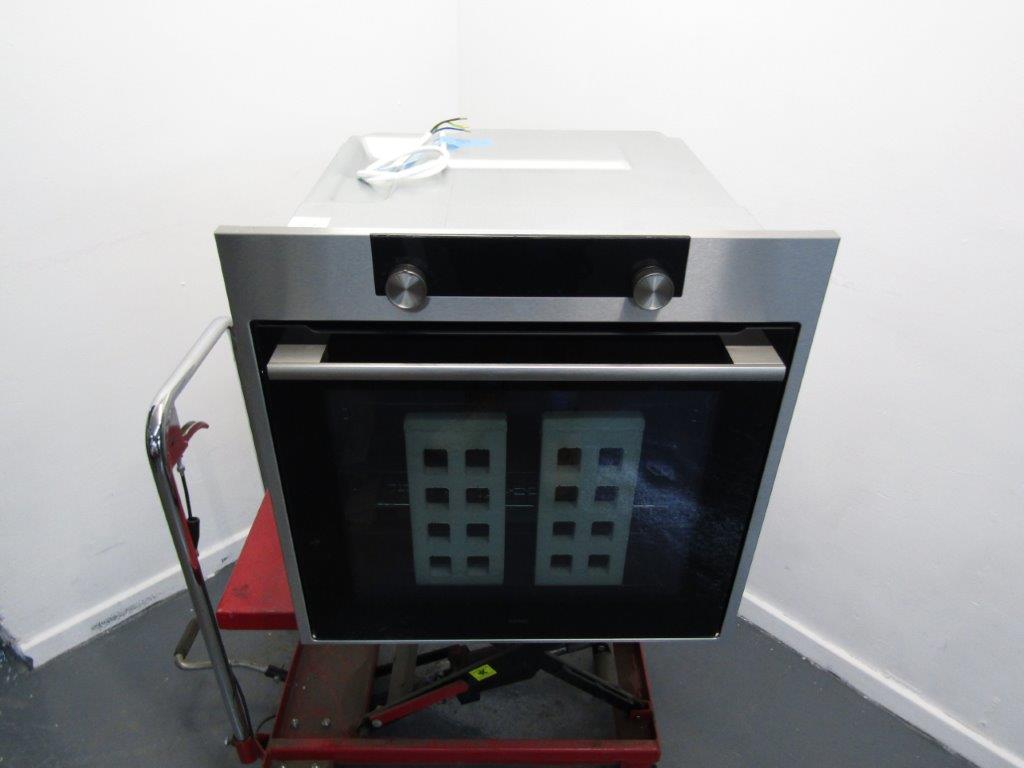 Asko OP8664S Built in Single Oven Electric Pyrolytic in Stainless Steel GRADE B