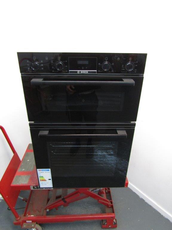 Bosch MBS533BB0B Double Oven Electric Built in Black GRADE A