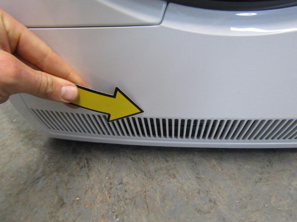 AEG TR818P4B Tumble Dryer 8kg Heat Pump in White GRADE B