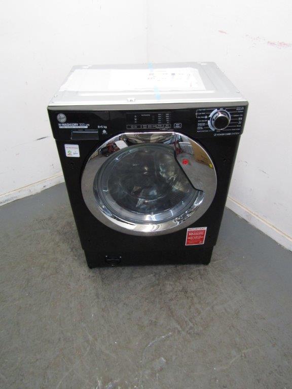Hoover HBDS485D1ACBE80 Washer Dryer Integrated 8kg + 5kg 1400rpm Black GRADE A