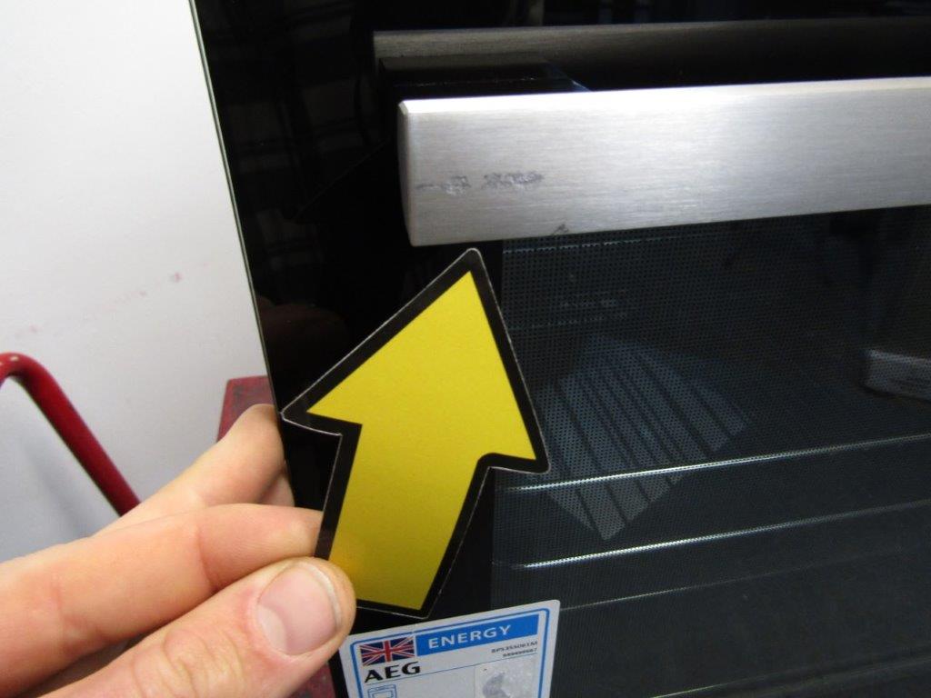 AEG BPS355061M Single Oven Built in Electric in Stainless Steel GRADE B