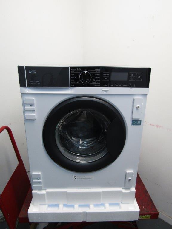 AEG LF7C8636BI Washing Machine Integrated 8kg 1600rpm ProSteam GRADE A