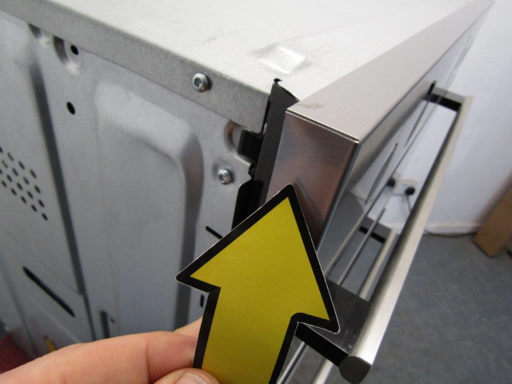 AEG DUB535060M Double Oven Built Under in Stainless Steel Grade A