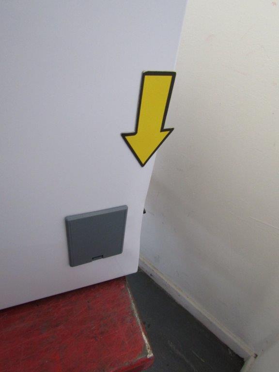 CoolMed CMS59 Pharmacy Fridge 62L Solid Door in White GRADE B