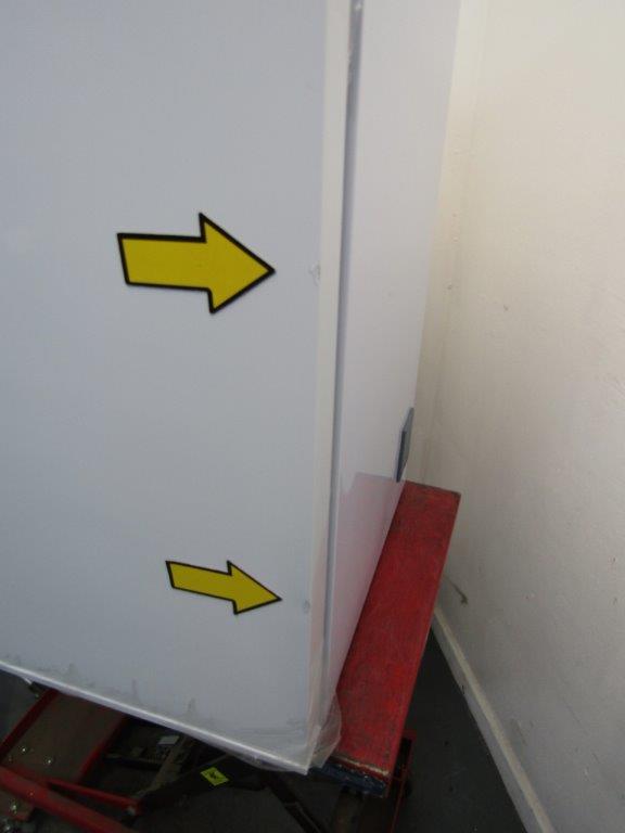 CoolMed CMS59 Pharmacy Fridge 62L Solid Door in White GRADE B