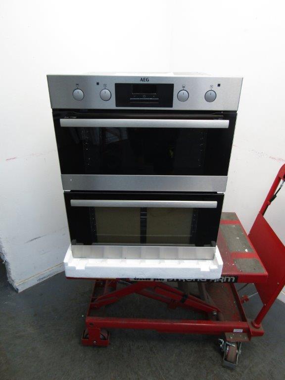 AEG DUB331110M Double Oven Built Under Stainless Steel GRADE A