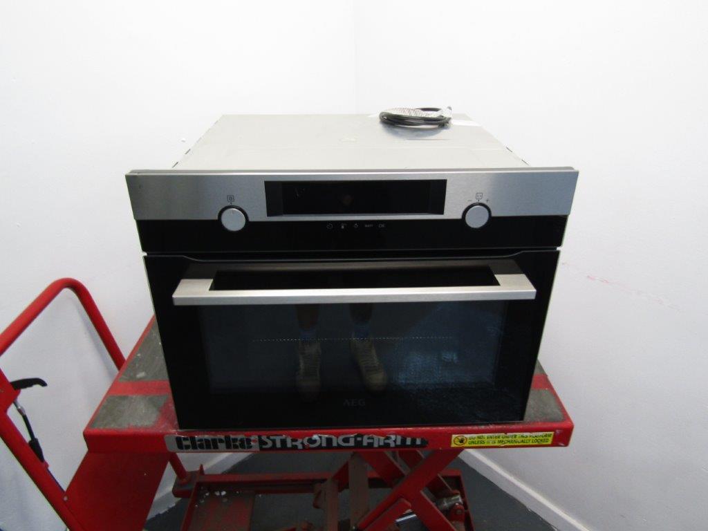 AEG KMK565060M Combination Microwave Built In in Stainless Steel GRADE B