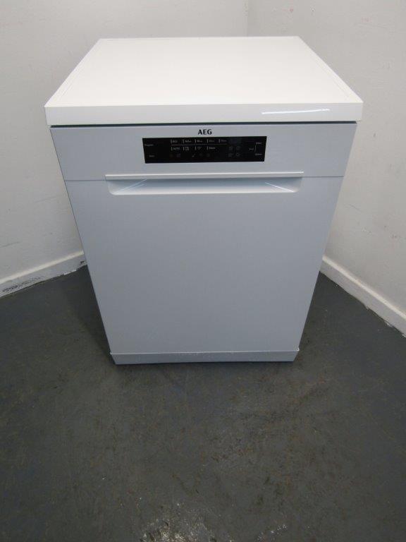 AEG FFB73727PW Full Size Dishwasher Freestanding White GRADE A