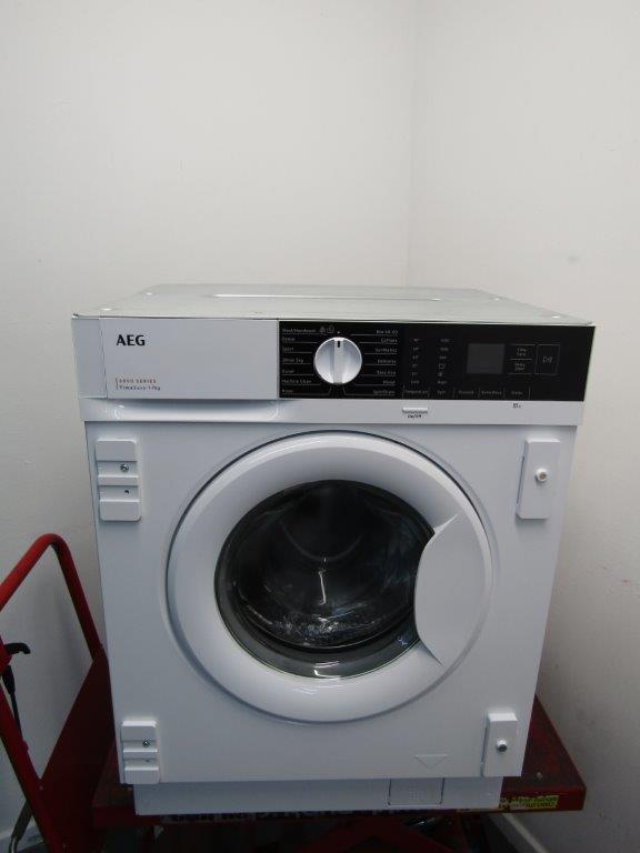 AEG LFX6G7434BI Washing Machine Integrated 7kg 1400rpm in White GRADE B