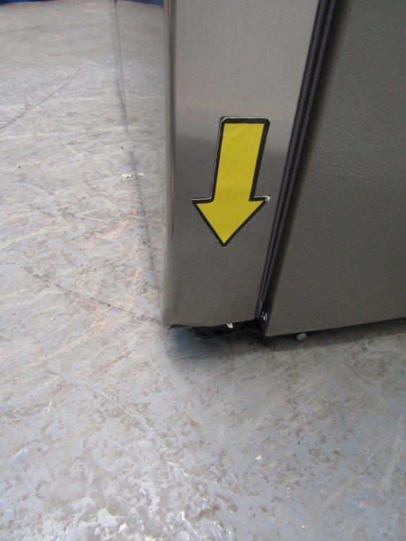 Hoover HONSQ2T918EXK American Fridge Freezer Stainless Steel GRADE A