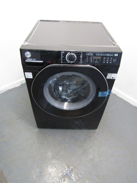Hoover HW412AMBCB 12kg 1400rpm WiFi Washing Machine in Black GRADE B
