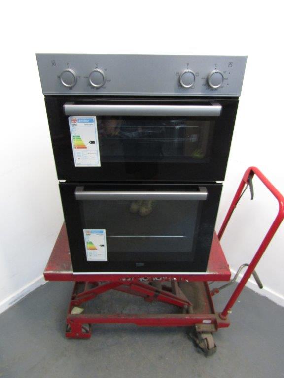 Beko BBXDF21000S Double Oven Built in Electric Stainless Steel GRADE A