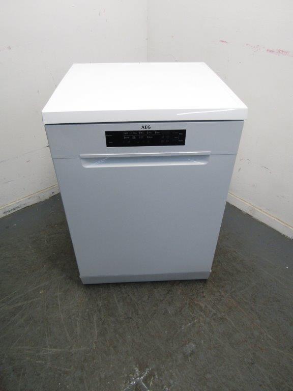 AEG FFB75727PW Full Size Dishwasher Freestanding in White REFURBISHED