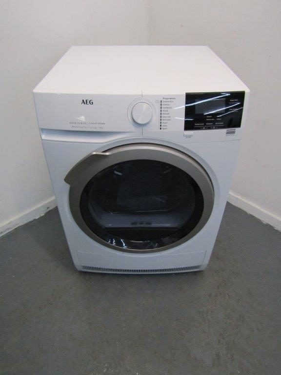 AEG T6DBG822N Tumble Dryer Condenser ProSense 8kg White GRADE B